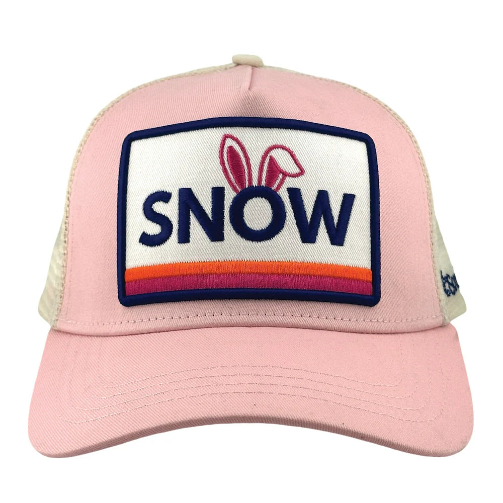 Snow Bunny Trucker - Pink