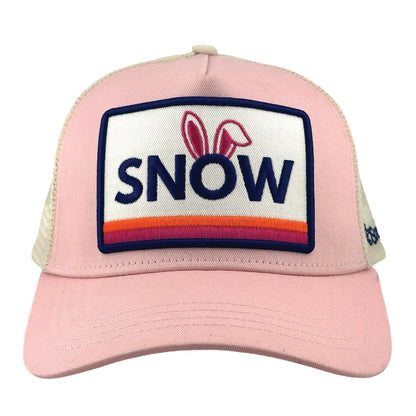 Snow Bunny Trucker - Pink