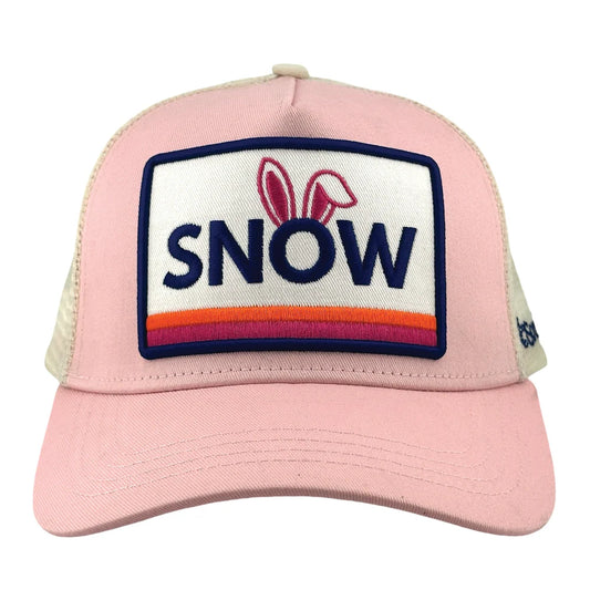 Snow Bunny Trucker - Pink