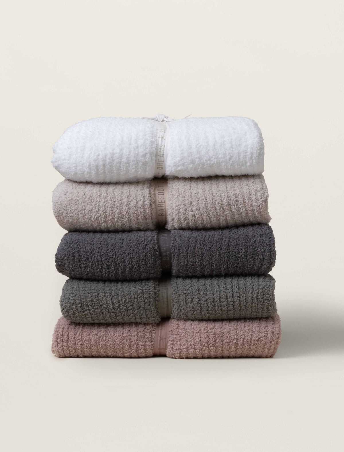 CozyChic® Ribbed Bed Blanket - Full/Queen Stone