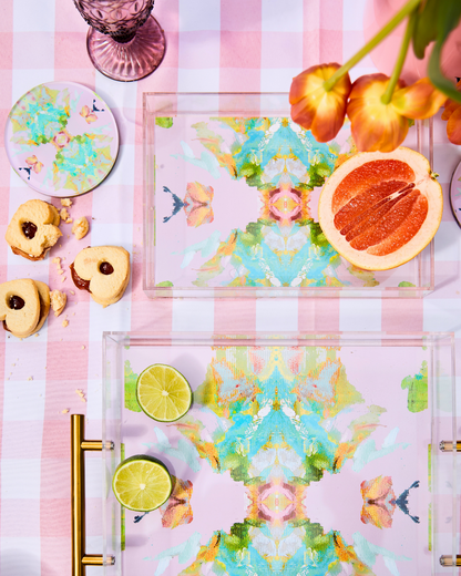 Tart by Taylor - STAINED GLASS LAVENDAR | LAURA PARK X TART SMALL TRAY