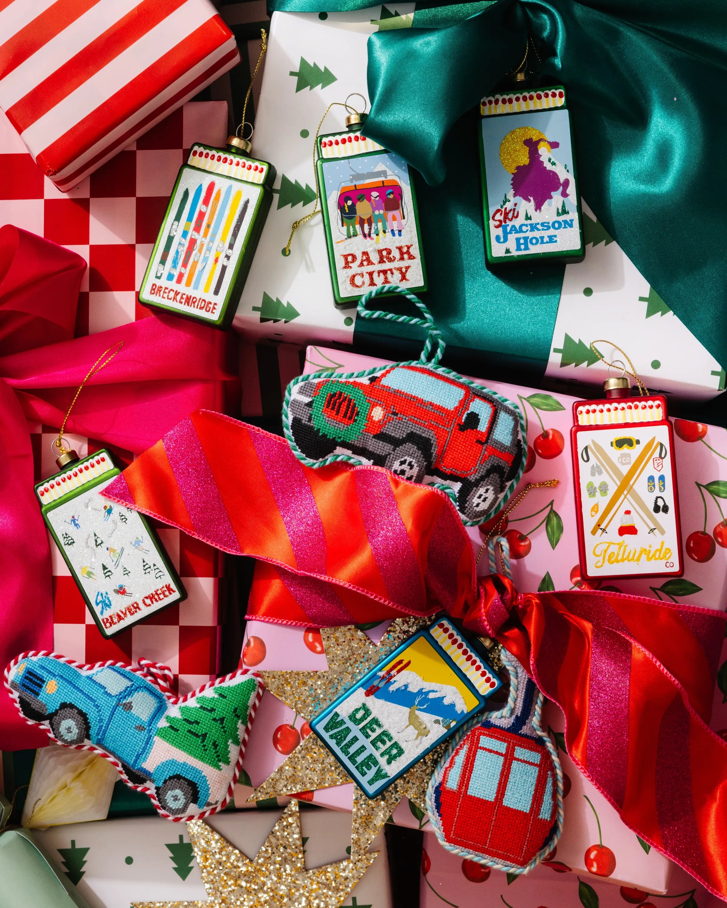 Matchbook Ornament - California