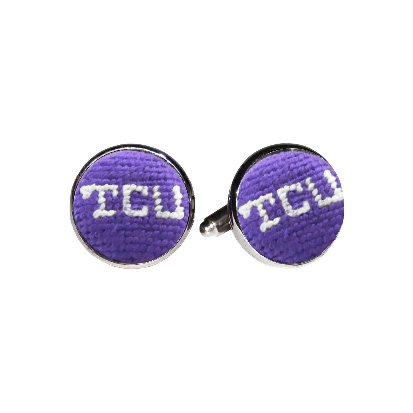 TCU Cufflinks (Purple)