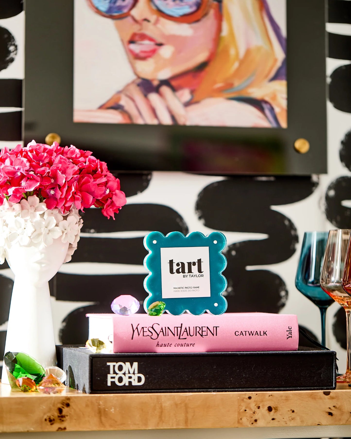 Tart By Taylor - TEAL MINI ACRYLIC PICTURE FRAME