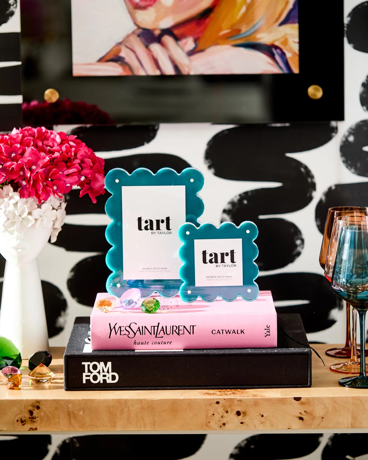 Tart By Taylor - TEAL MINI ACRYLIC PICTURE FRAME