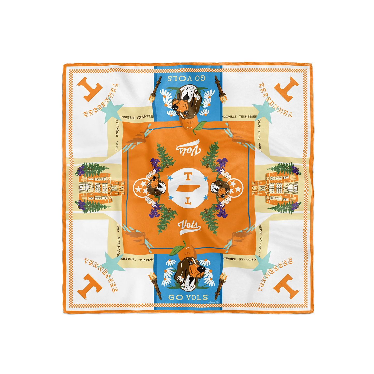 Saturday Silks - Tennessee Vols Saturday Scarf™