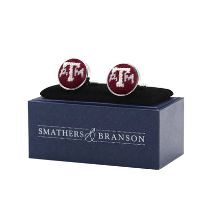 Texas A&M Cufflinks (Maroon)