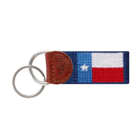 Texas Flag Key Fob (Classic Navy)