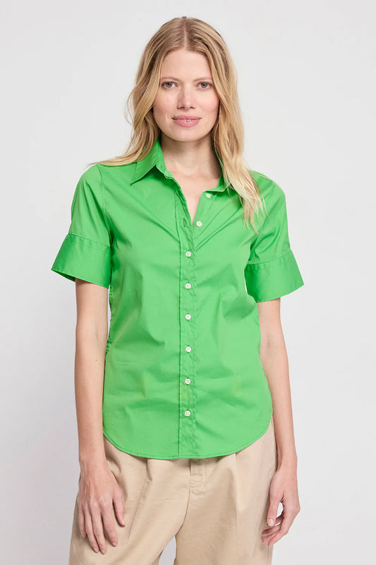The Short Sleeve Shirt - Kelly Green