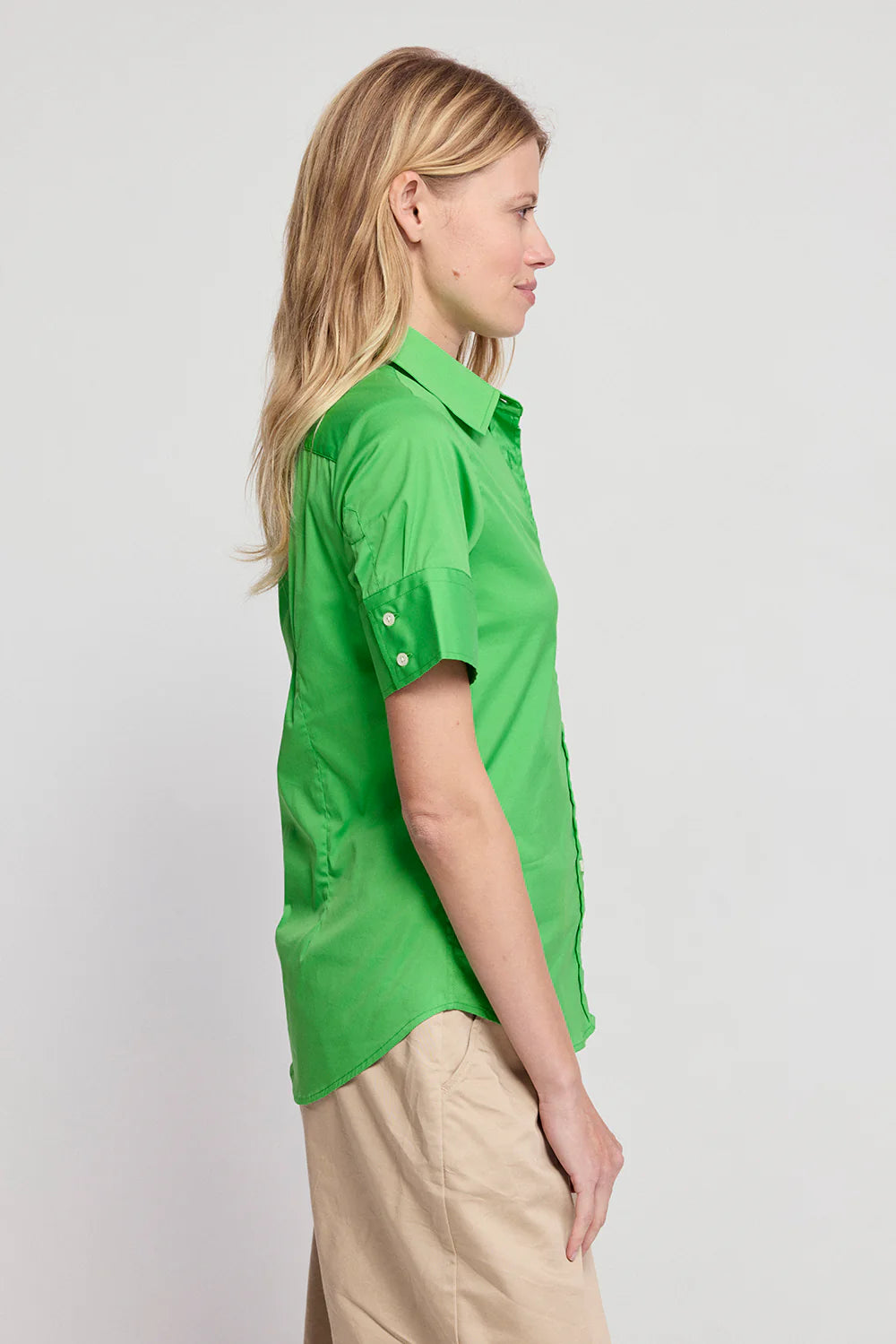 The Short Sleeve Shirt - Kelly Green