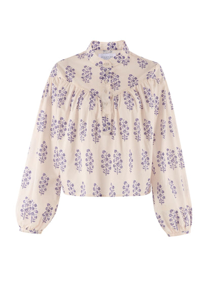 The Logan Shirt - Lilac Print