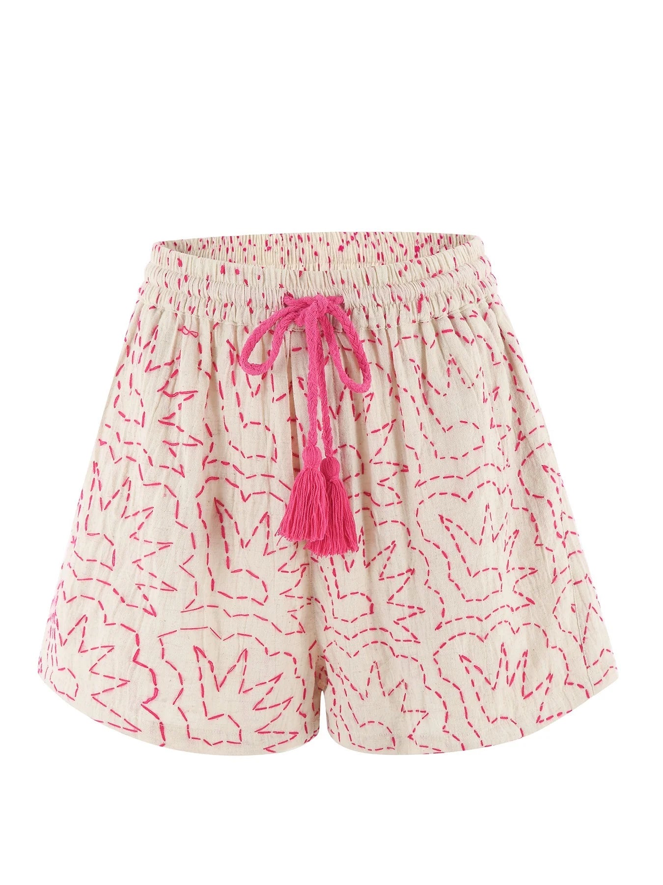 The Hannah Short - Hot Pink Stitch