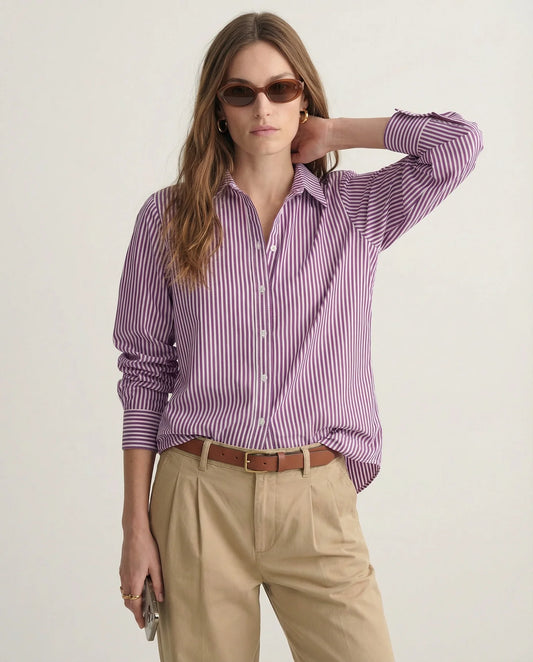The Gameday Boyfriend - Purple Stripe