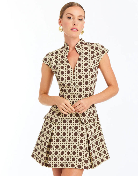 Tianna Mini Dress - Solihiya Brown