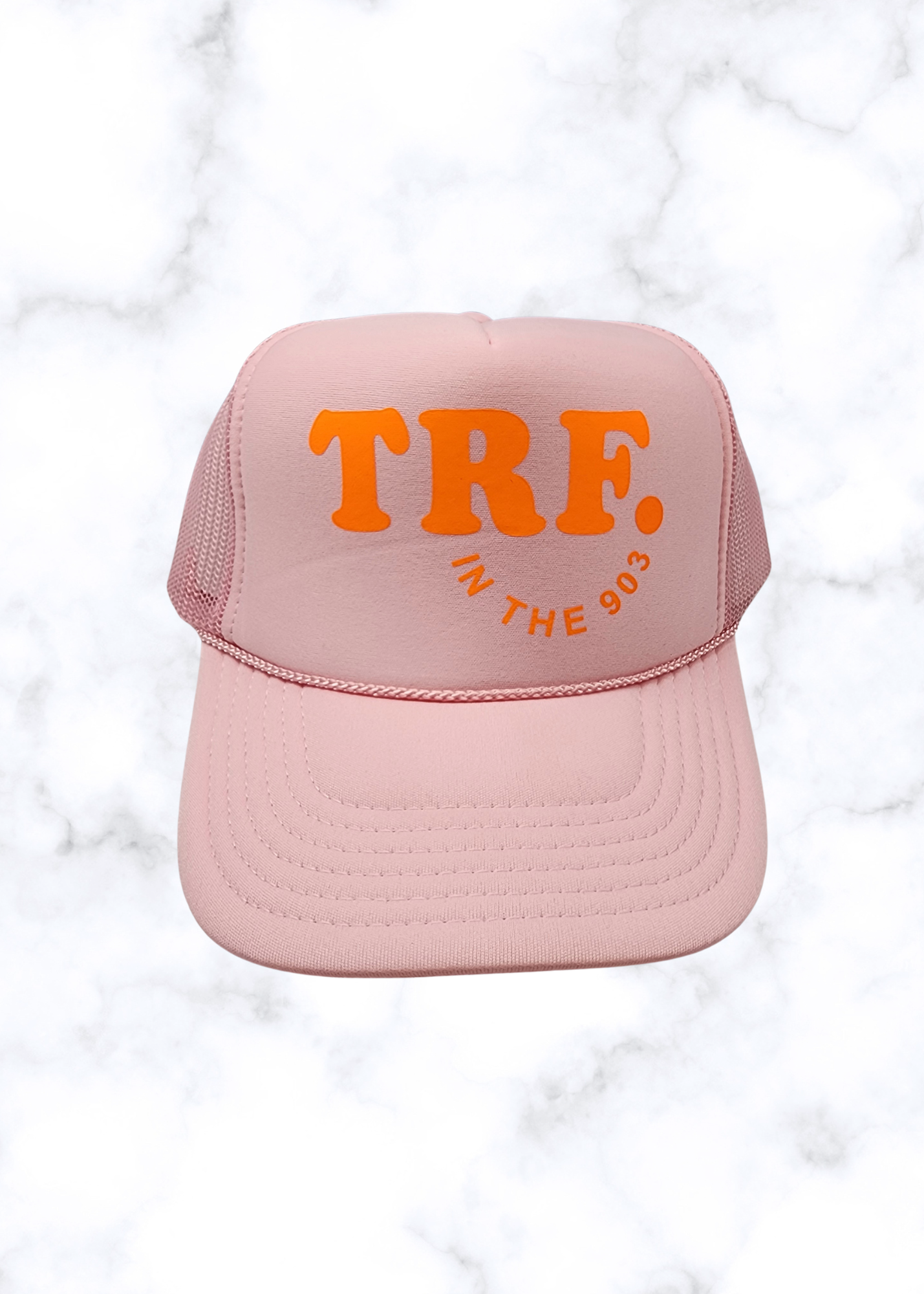 Texas Rose Festival In The 903 Trucker Hat - Light Pink