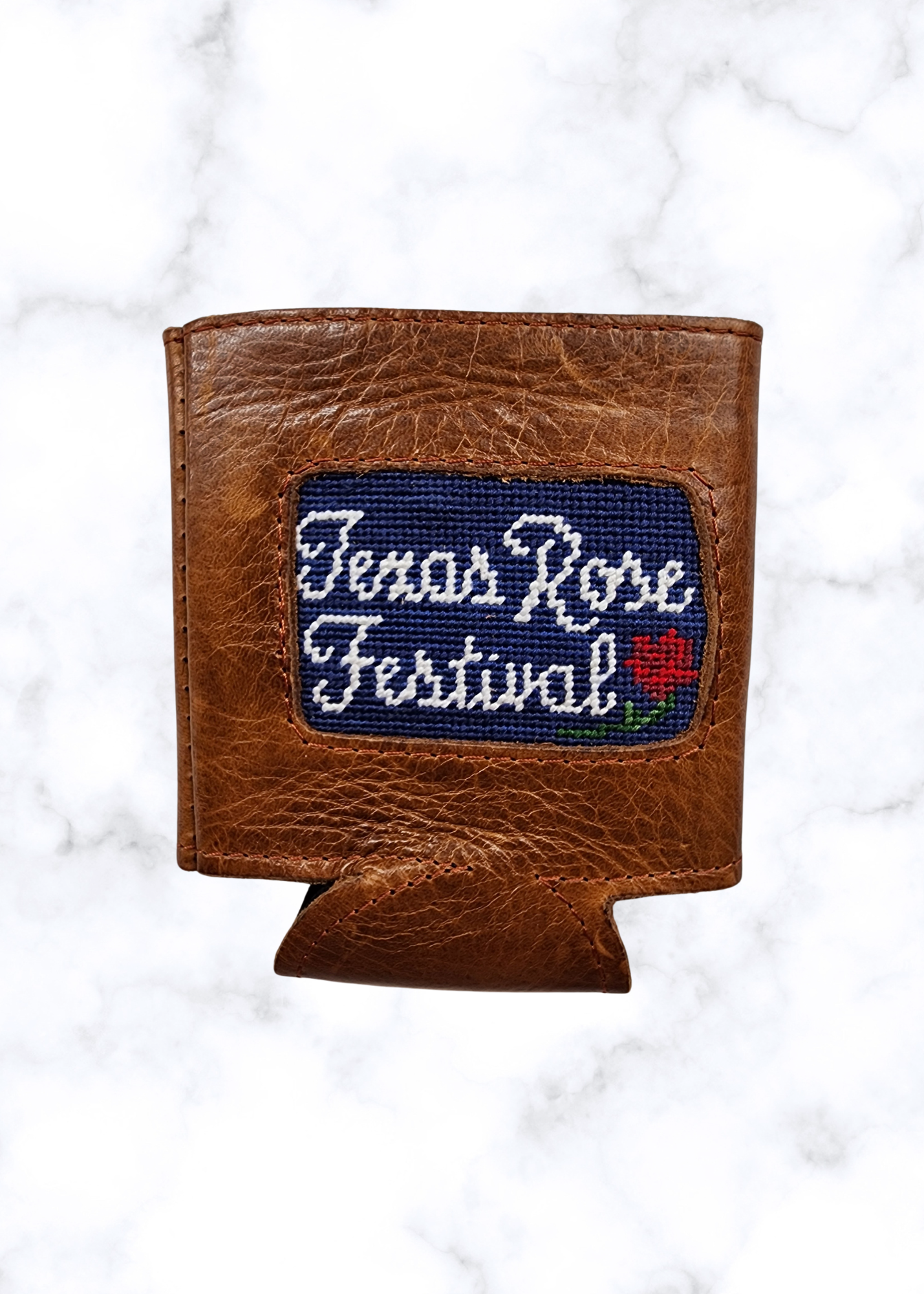Texas Rose Festival Can Cooler