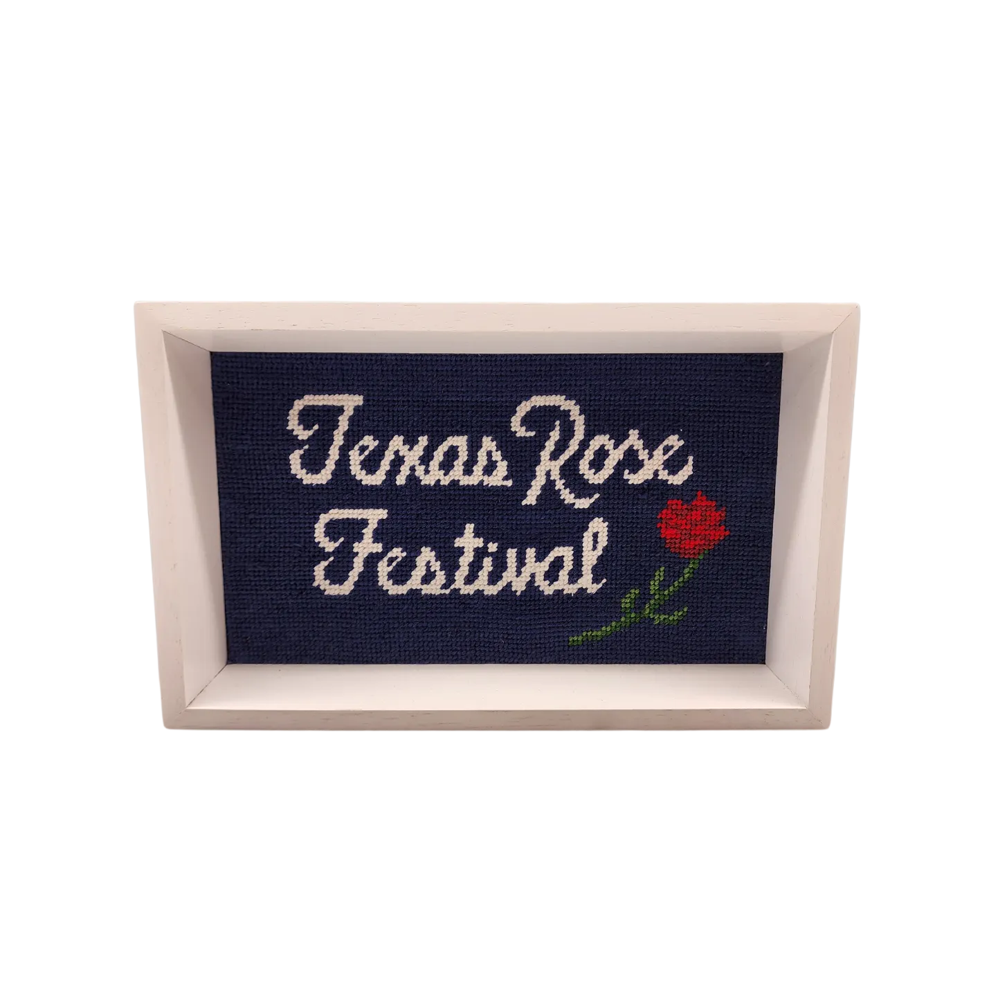 Texas Rose Festival Monogrammed Valet Tray