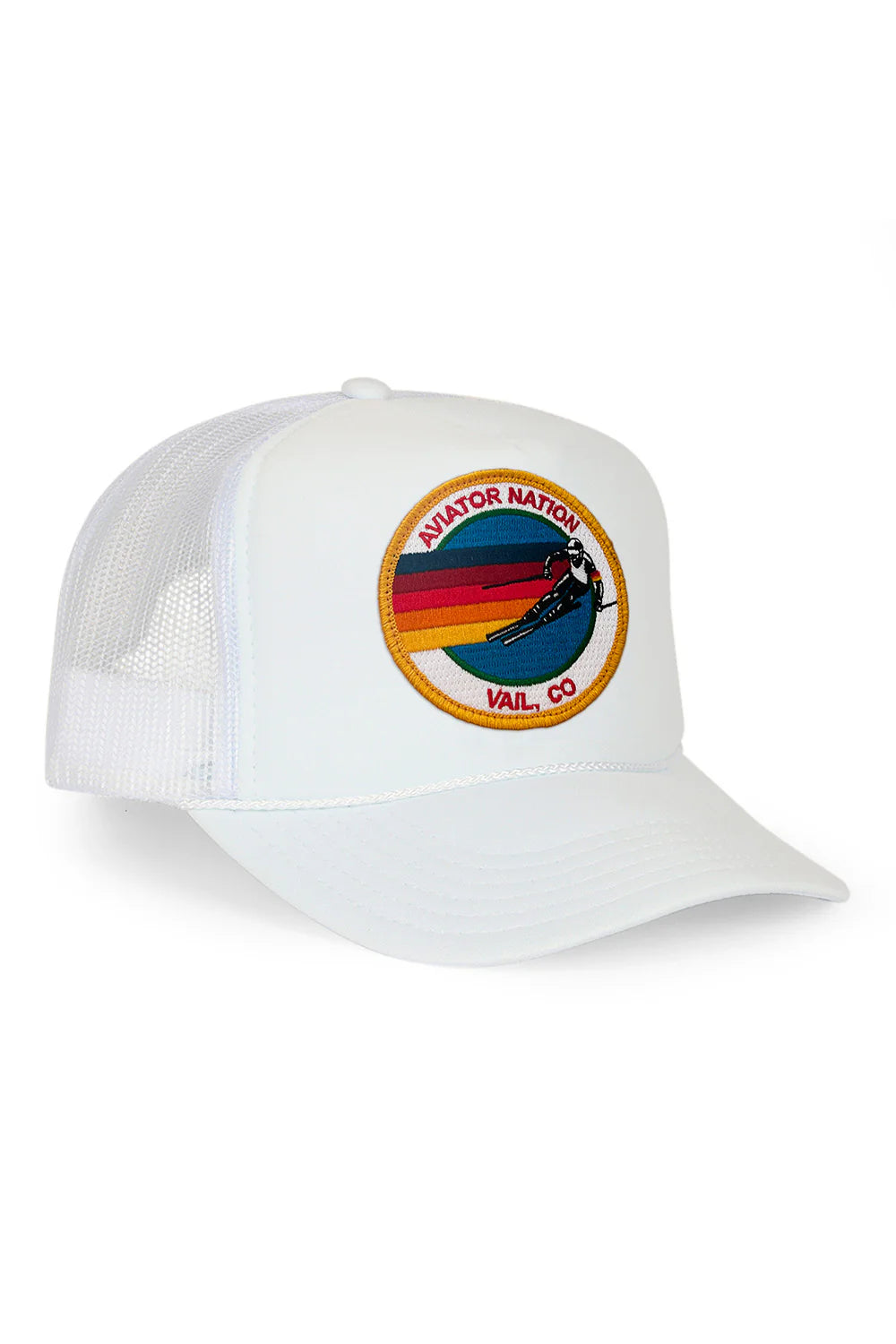 Vail Trucker Hat - White