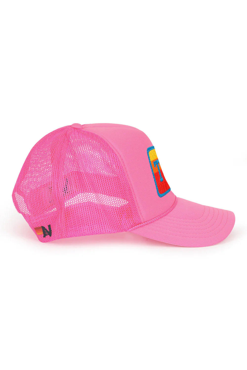 Aviator Nation - University of Texas Vintage Low Rise Trucker - Neon Pink