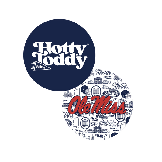 Ole Miss Coasters Set of 25