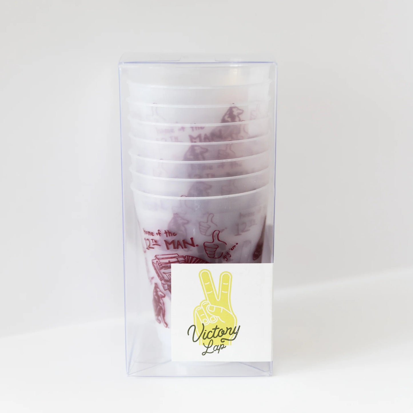 Texas A&M Shatterproof Cups - Set of 8