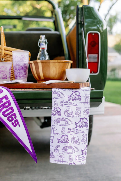 TCU Cotton Dish Towel