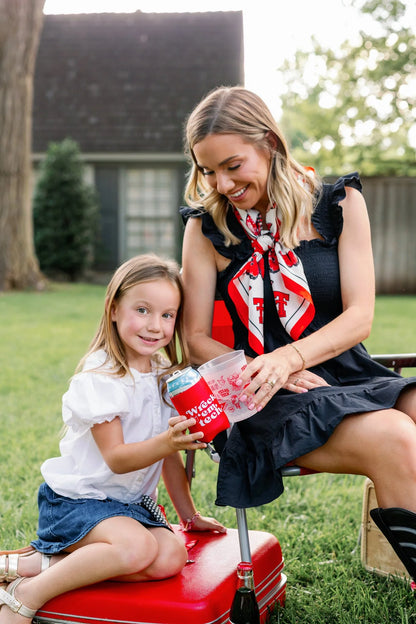 Texas Tech Square Silk Scarf