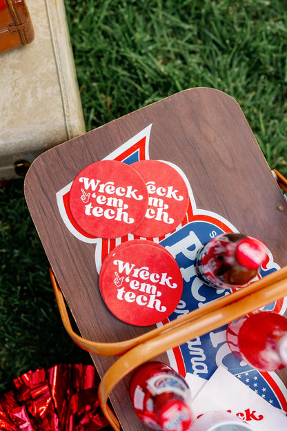 Texas Tech Coasters Set of 25