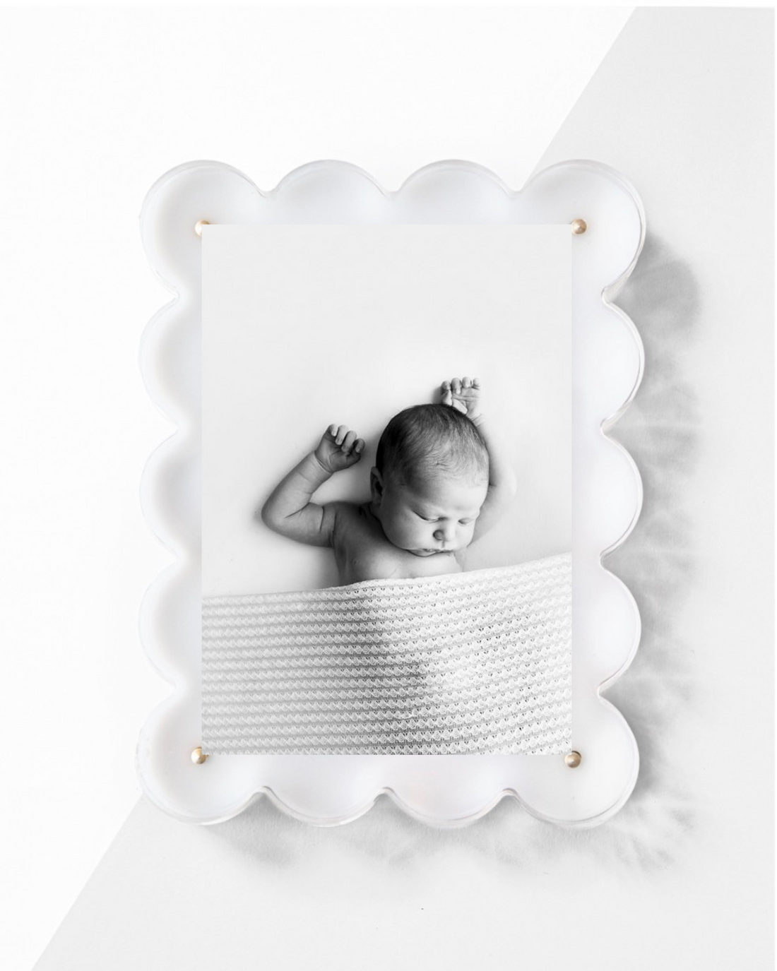 White Acrylic Picture Frame