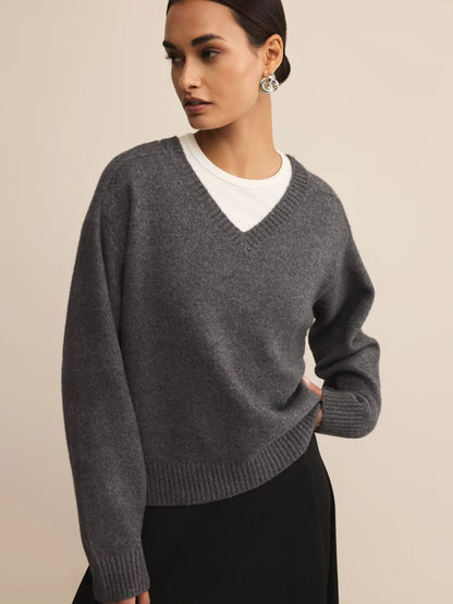 Eloise Sweater - Charcoal Heather