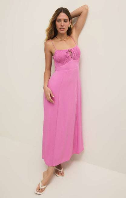 Granada Airy Maxi Dress - Spanish Rose