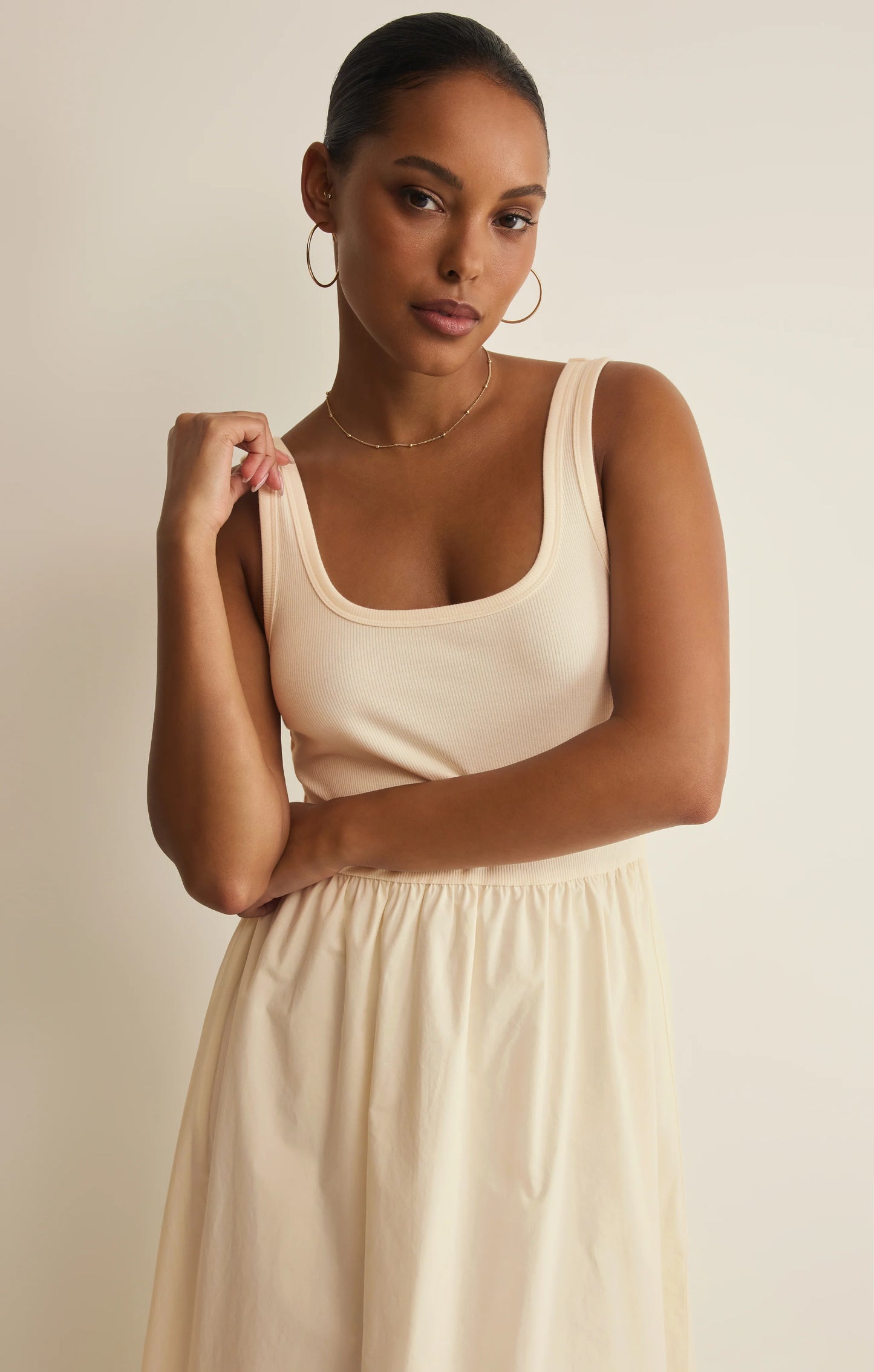 Kensie Maxi Dress - Cloud
