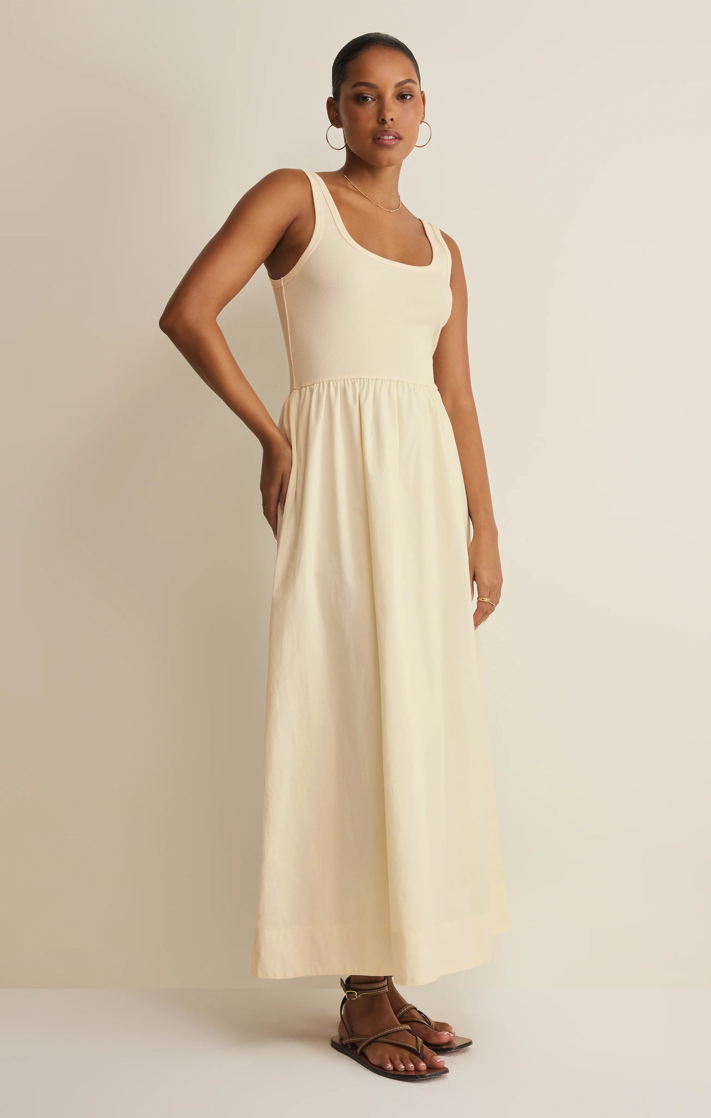 Kensie Maxi Dress - Cloud