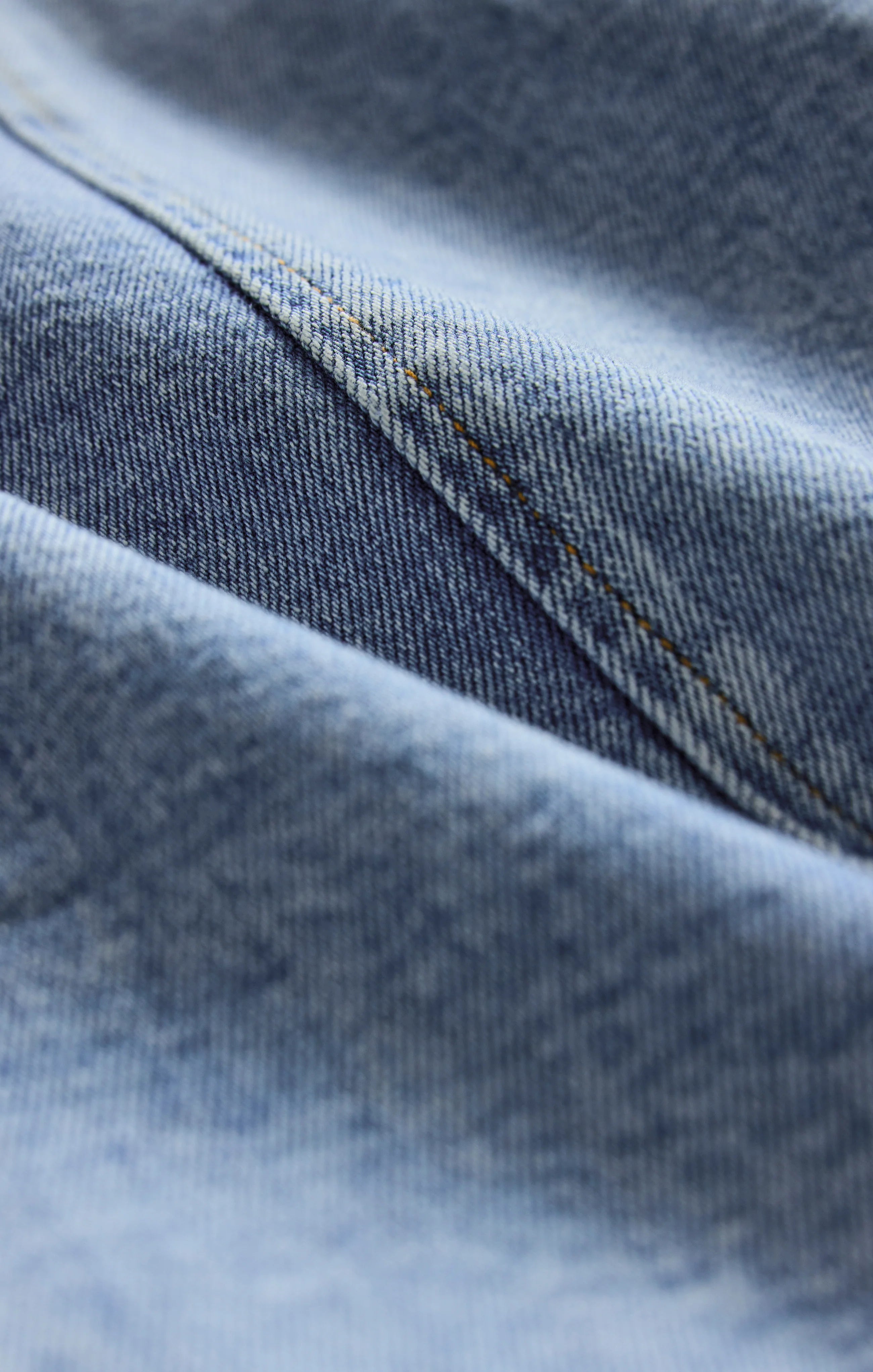 Jolie Denim Seamed Mini Dress - Avalon