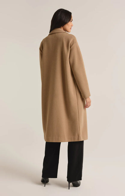 Z SUPPLY - Mason Knit Coat - Classic Camel