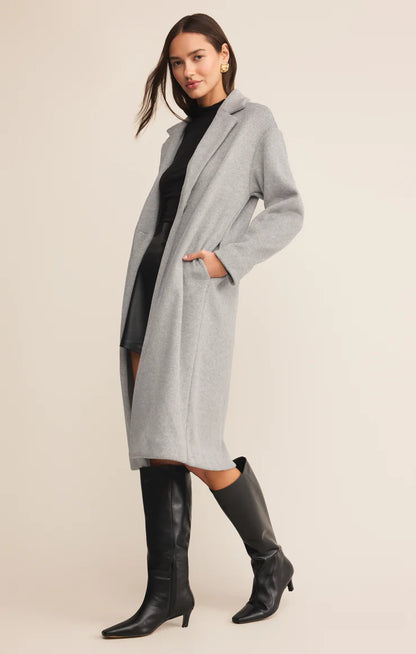 Mason Luxe Coat - Classic Heather Grey