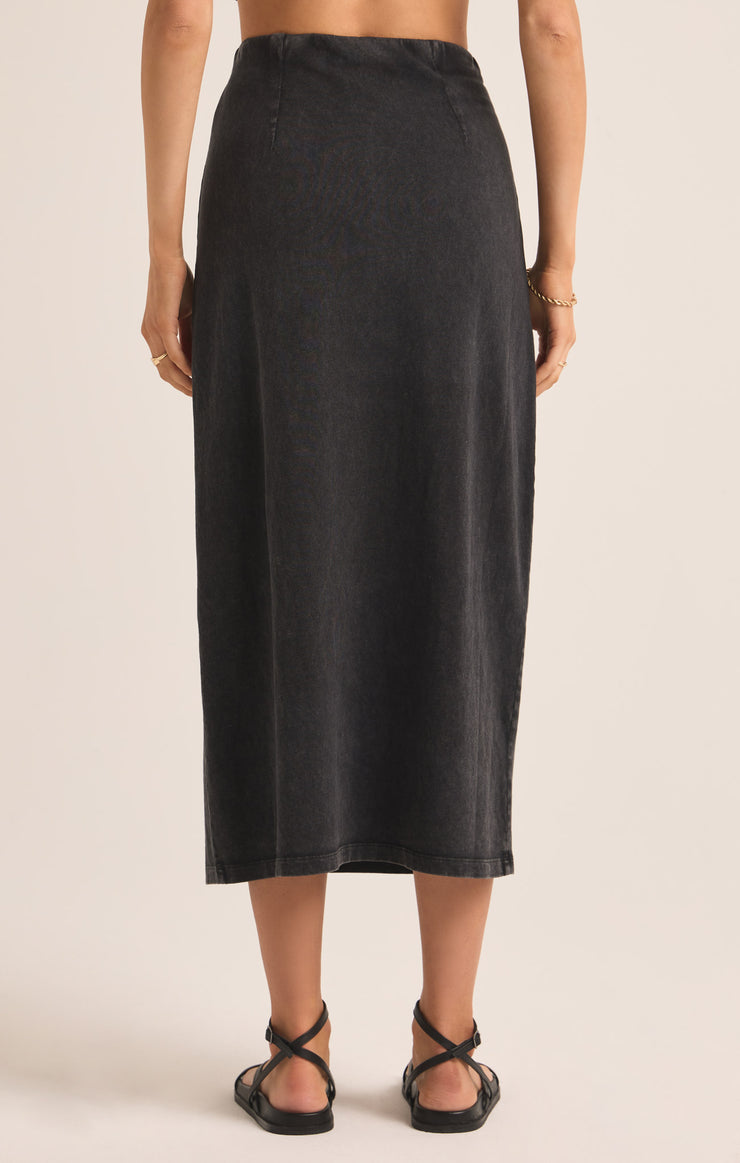 Z SUPPLY - Shilo Knit Skirt - Black