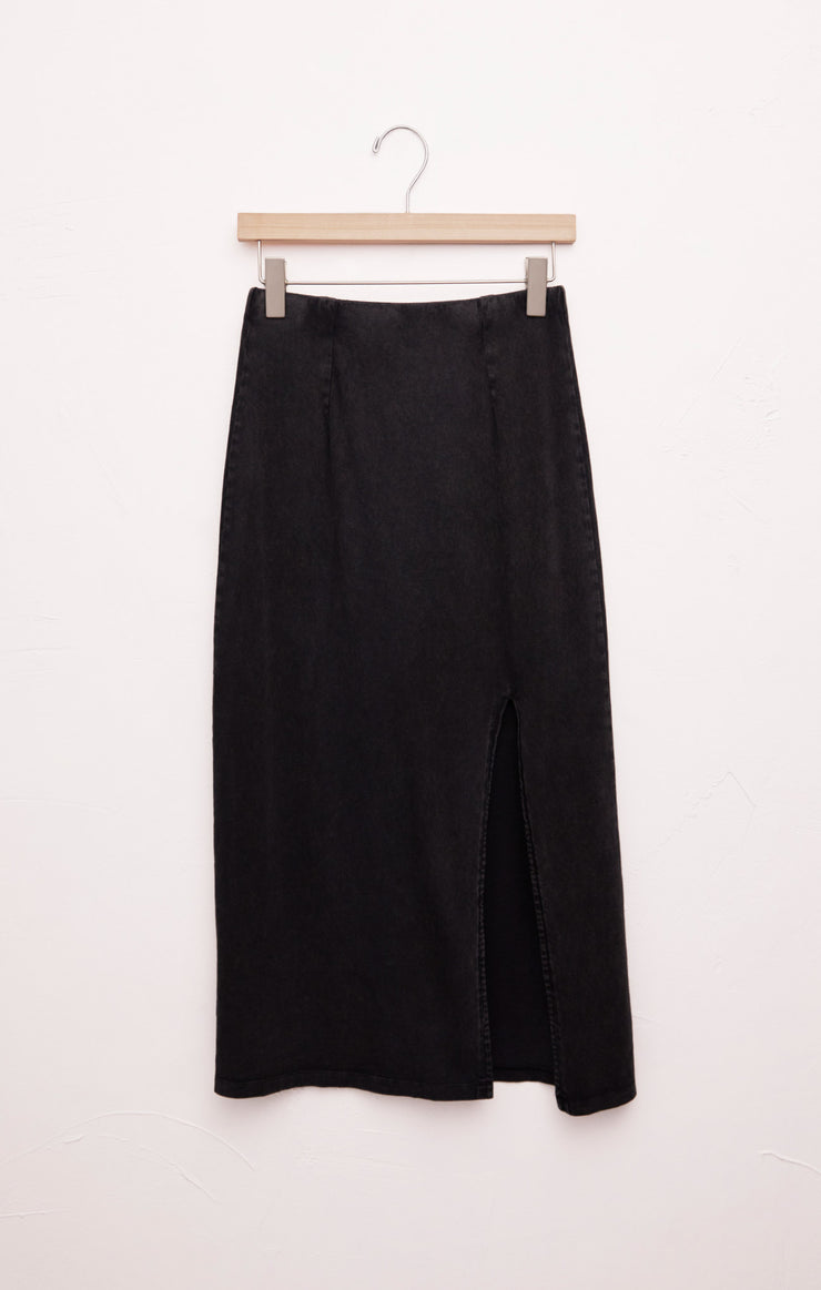 Z SUPPLY - Shilo Knit Skirt - Black