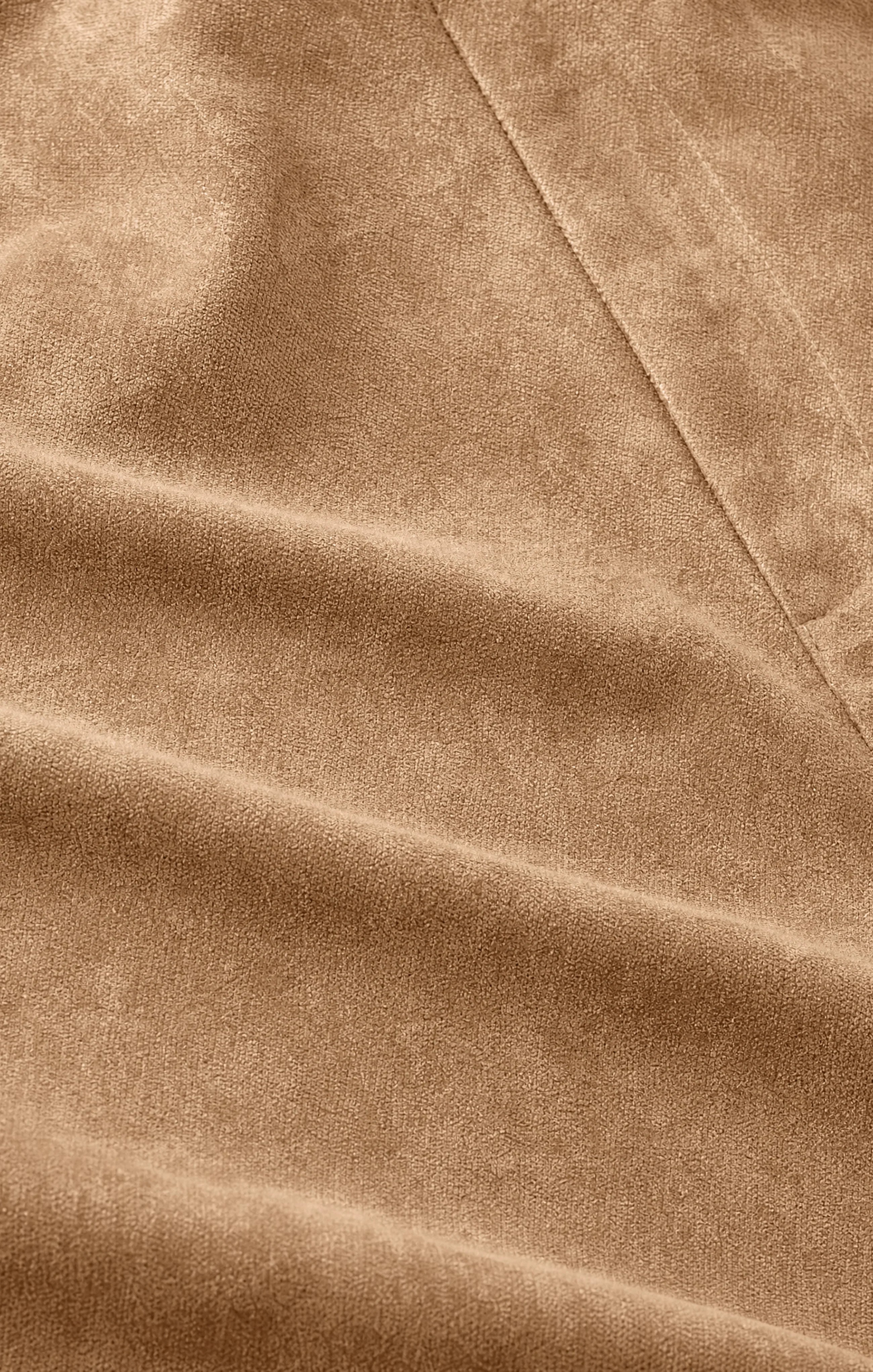 Perri Suede Mini Skirt - Light Sand