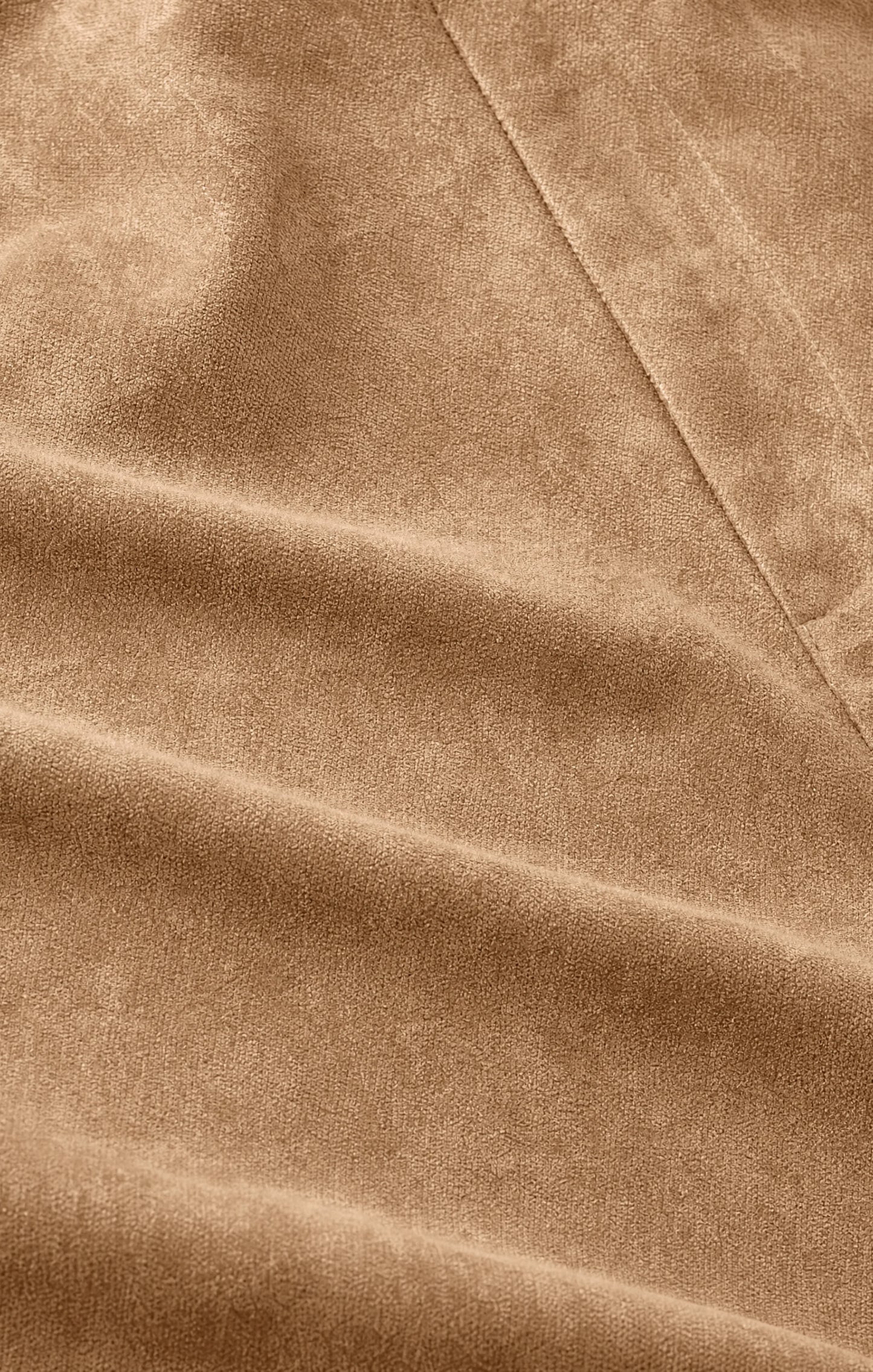 Perri Suede Mini Skirt - Light Sand
