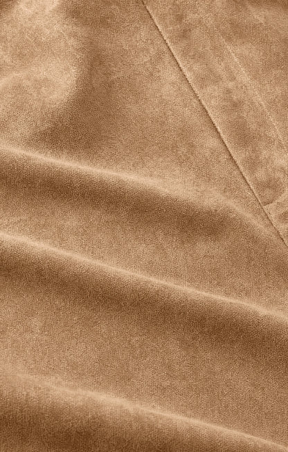 Perri Suede Mini Skirt - Light Sand