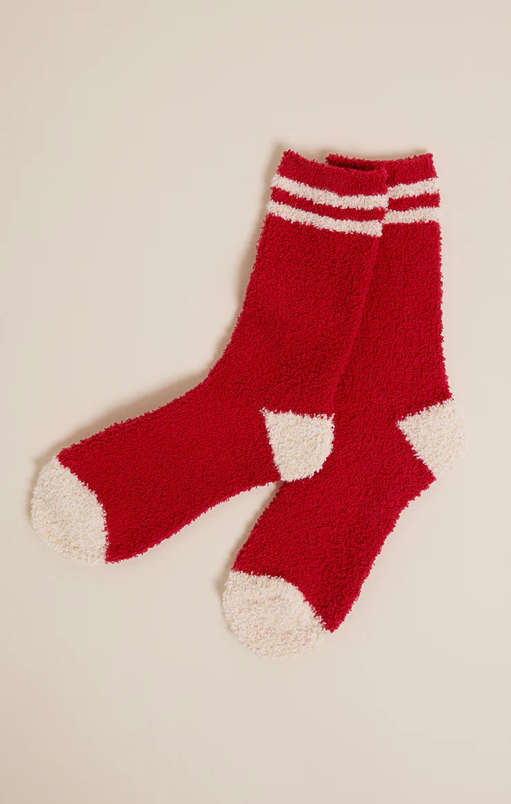 Z SUPPLY - Apres Sock 2-Pack - Haute Red