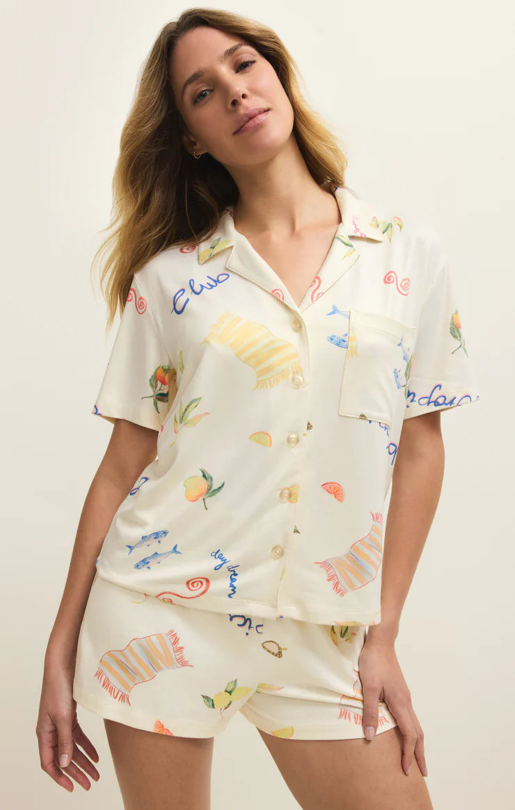 Tropic PJ Short - Vanilla Ice