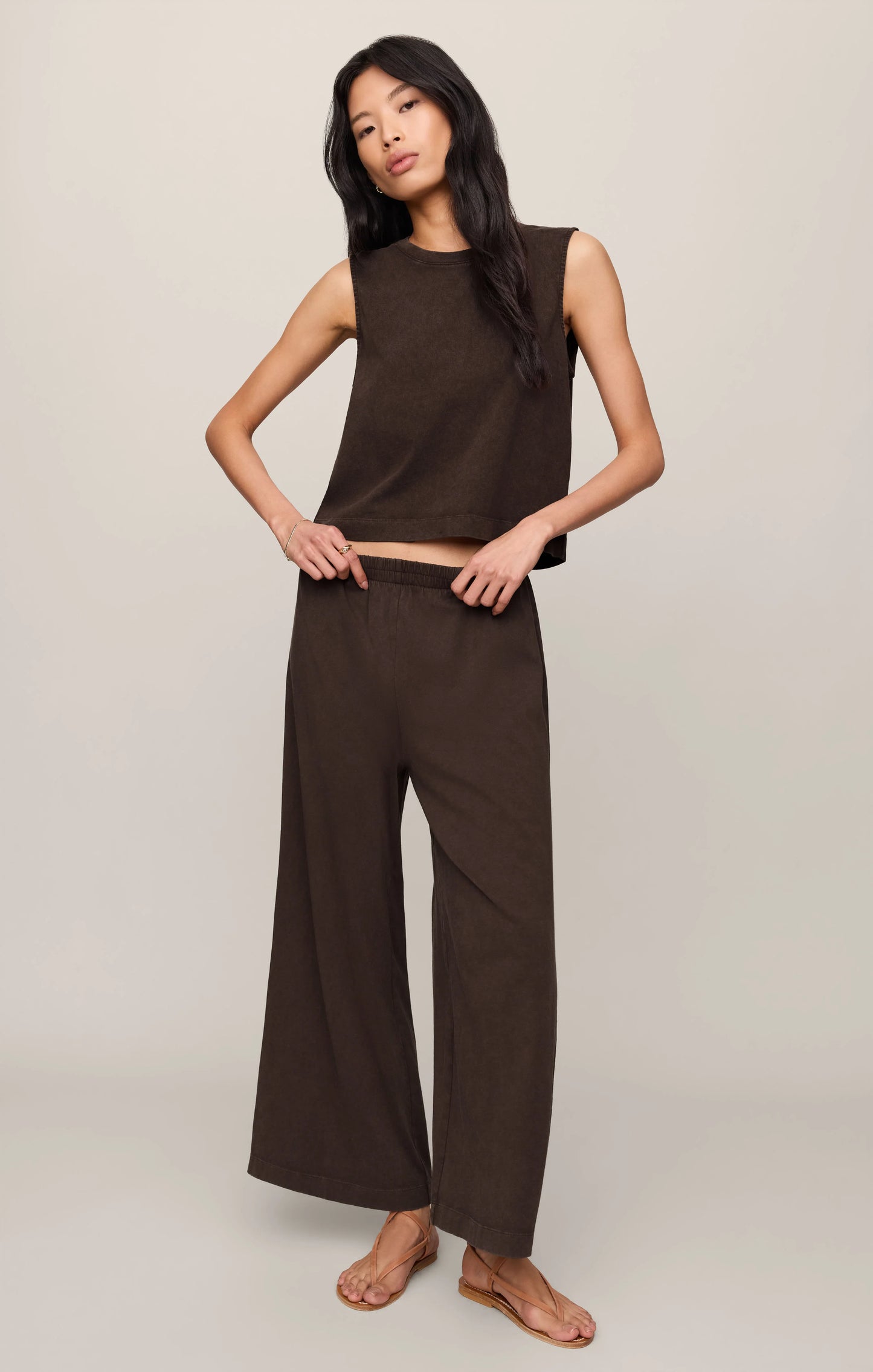 Scout Jersey Pant - Dark Chocolate