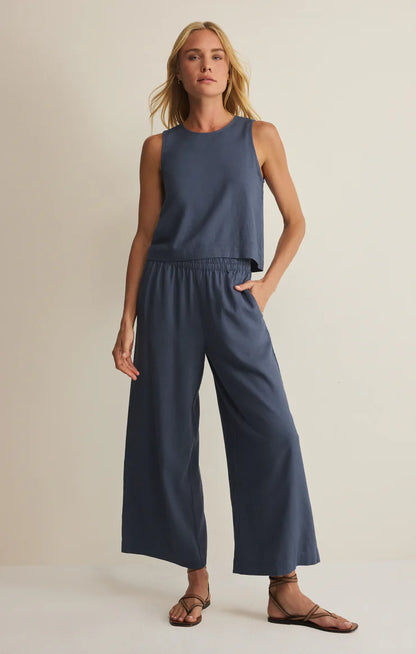 Scout Linen Pant - Vintage Indigo