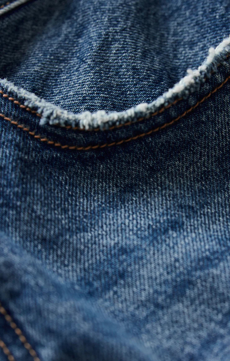 Alex Hi Rise Denim Short - Pismo