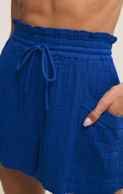 Emory Airy Short - Nautical Blue