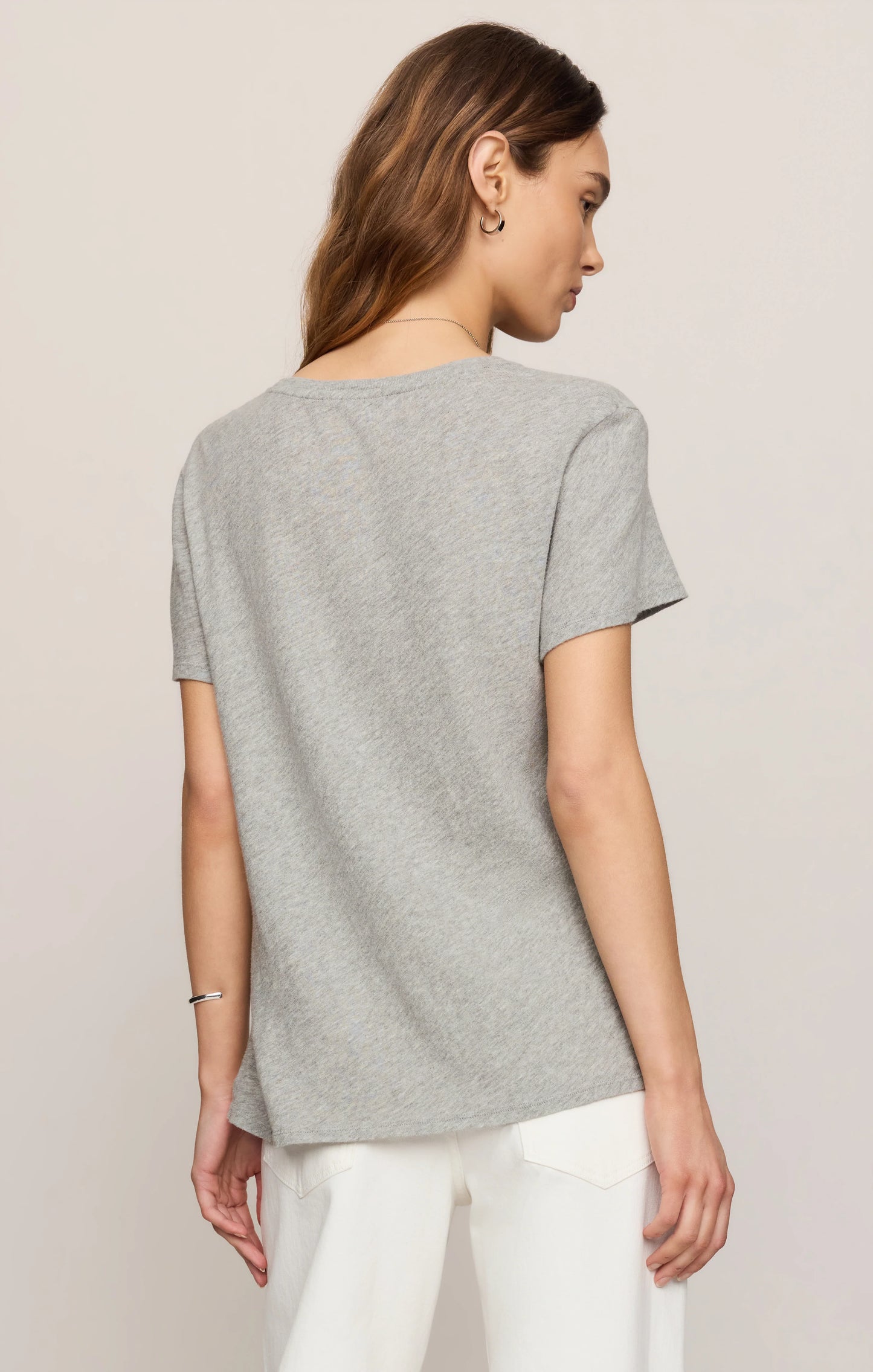 Foundation Slub Tee - Classic Heather Grey