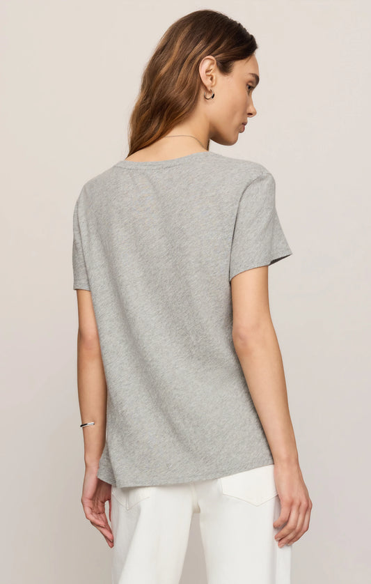 Foundation Slub Tee - Classic Heather Grey