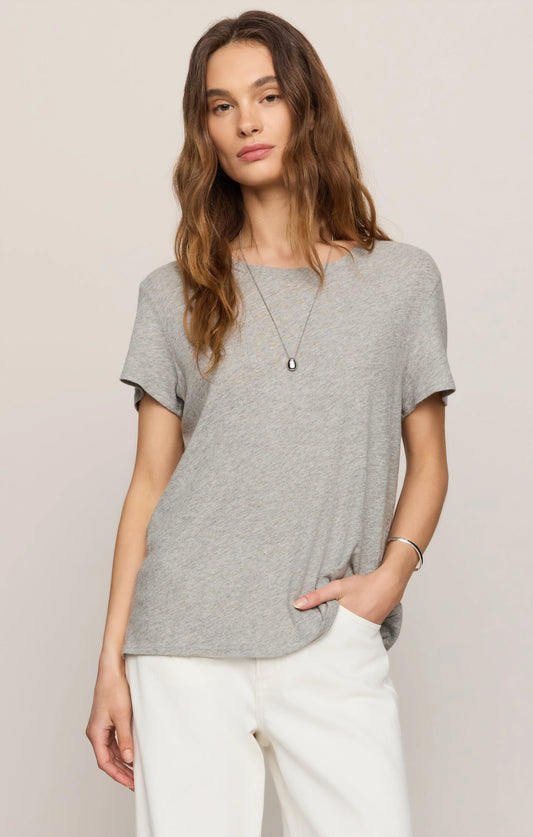 Foundation Slub Tee - Classic Heather Grey